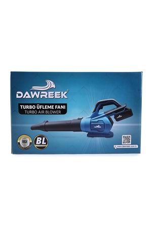 Turbo Üfleme Fan MAVİ