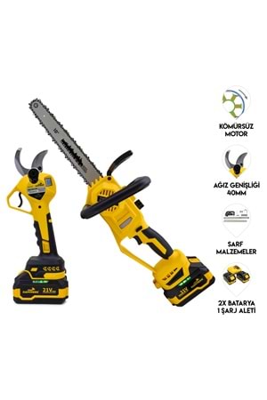 Bağ Makası + Ağaç Kesme DW10