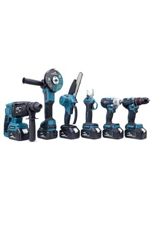 Altılı Set (Budama testeresi +Bağ makası + 13mm Ç.MANDREN+S.SIKMA+Ş.SPRAL+Ş.HİLTİ)