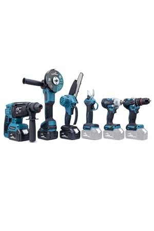 Altılı Set (Budama testeresi +Bağ makası + 13mm Ç.MANDREN+S.SIKMA+Ş.SPRAL+Ş.HİLTİ)