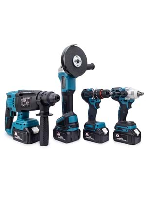 CHELIKBEI Dörtlü Set MK350 (10mm Ç.MANDREN+S.SIKMA+Ş.SPRAL+Ş.HİLTİ)