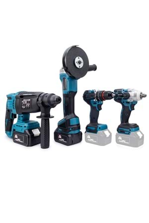 CHELIKBEI Dörtlü Set MK350 (10mm Ç.MANDREN+S.SIKMA+Ş.SPRAL+Ş.HİLTİ)
