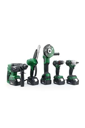CHELİKBEİ Beşli Set HT350 (Budama Testeresi 10mm Ç.Mandren+S.Sıkma+Ş.Spral+Ş.Hilti)