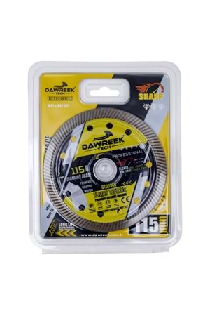 115mm Profesyonel İnce Turbo Pro Elmas Testere (Porselen-Seramik-Mermer)