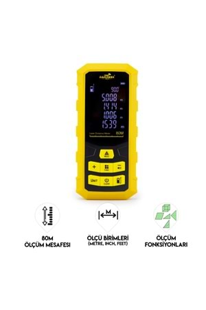 Mesafe Ölçer H01 YELLOW