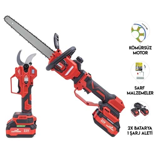 İkili Budama MW (Bağ Makası +Uzatmalı Ağaç Kesme)