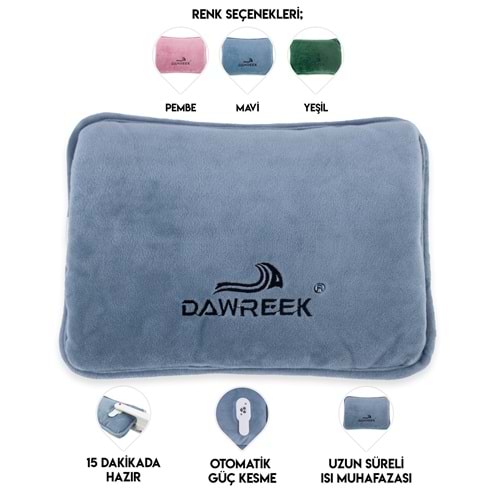 ELEKTRİKLİ SICAK SU TORBASI GREEN