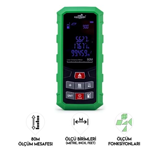 MESAFE ÖLÇER H01 GREEN