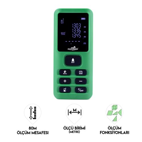 MESAFE ÖLÇER E40 GREEN