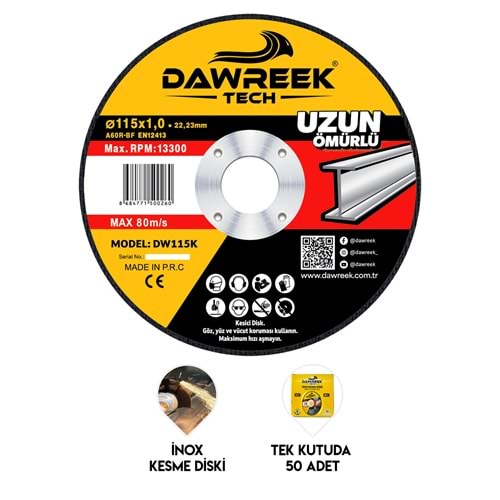 İnox Kesme Diski SP115X1