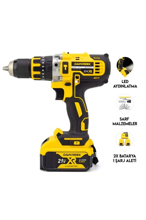 13mm Çelik Mandren Vidalama DW10P36