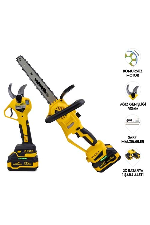 Bağ Makası + Ağaç Kesme DW10