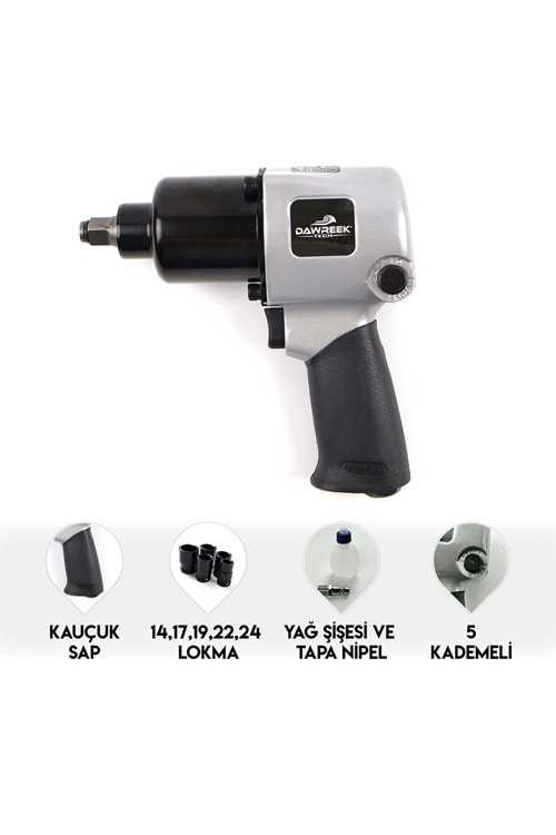 Havalı Somun Sıkma 650Nm