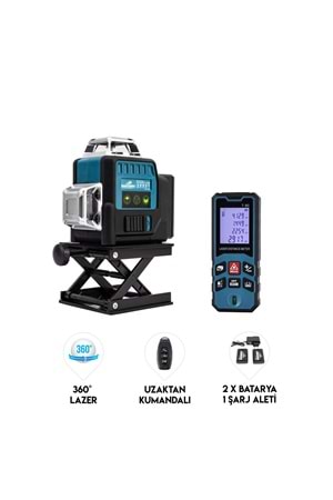 Lazer Terazi + Lazer Metre + Tripot MK12