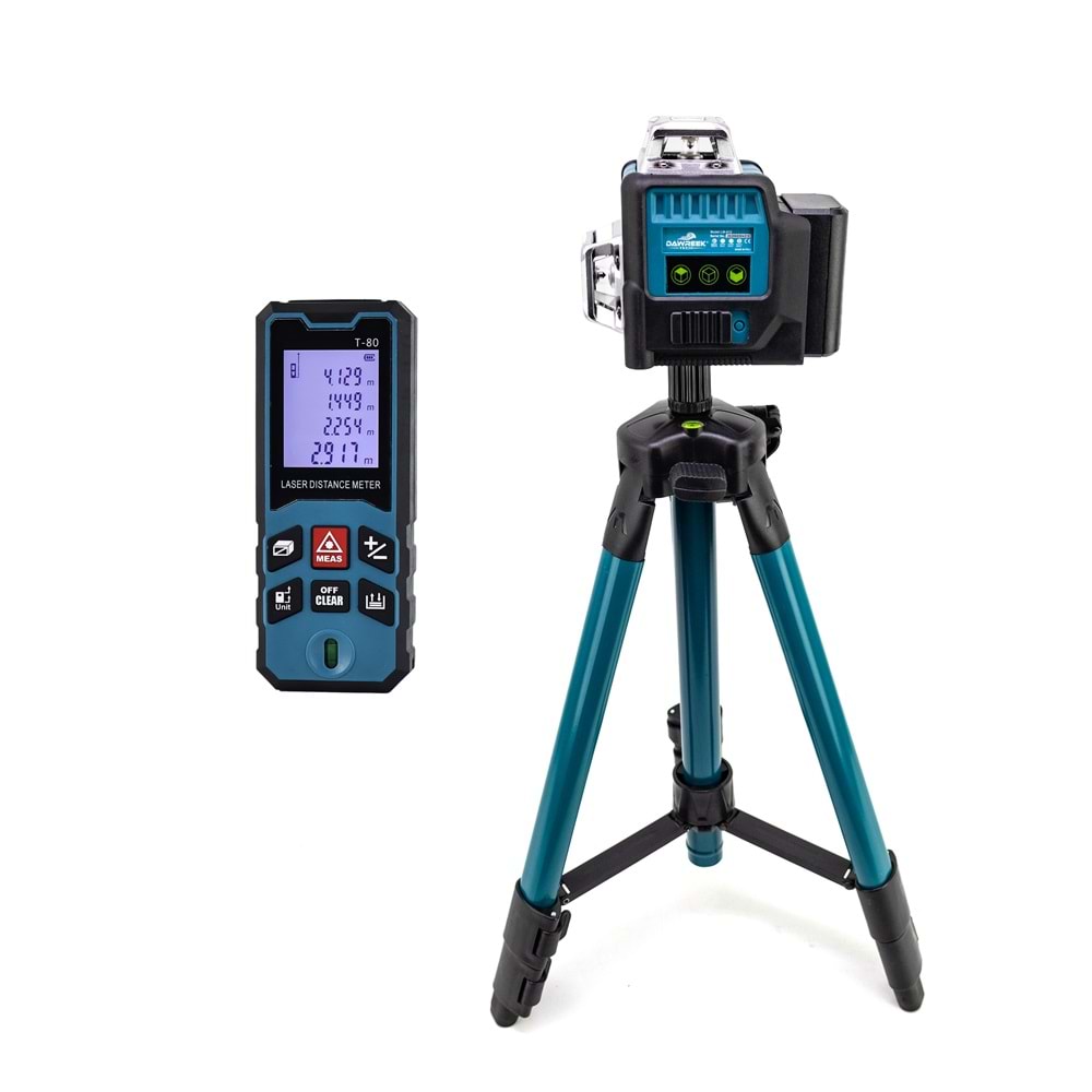 LAZER TERAZİ + LAZER METRE & TRİPOT MK12