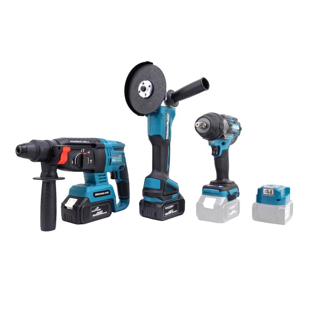 ÜÇLÜ SET MK800 2B1Ş (Ş.SPRAL+S.SIKMA+Ş.HİLTİ)