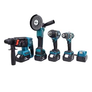 Beşli Set MK800 (Power Bank Led 13mm Ç.MANDREN+S.SIKMA+Ş.SPRAL+Ş.HİLTİ)