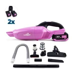 Şarjlı Süpürge PEMBE