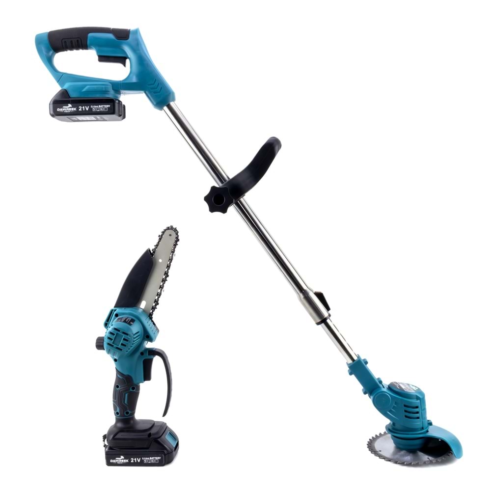 Şarjlı Tırpan + Testere BLUE