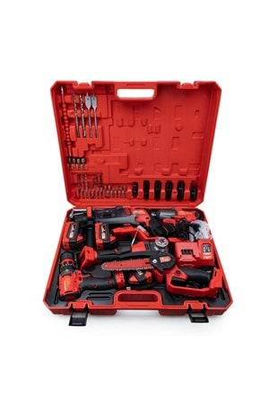Beşli set MW600R (13mm Ç.Mandren+S.Sıkma+Ş.Spral+Ş.Hilti+Budama)