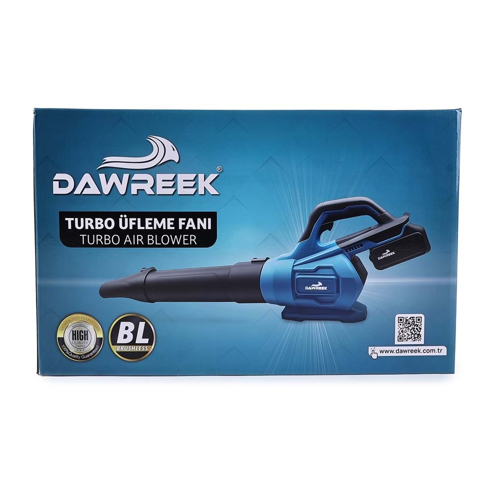 Turbo Üfleme Fan MAVİ