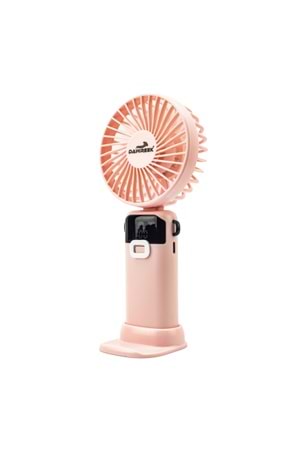 Led Göstergeli El Fanı PEMBE