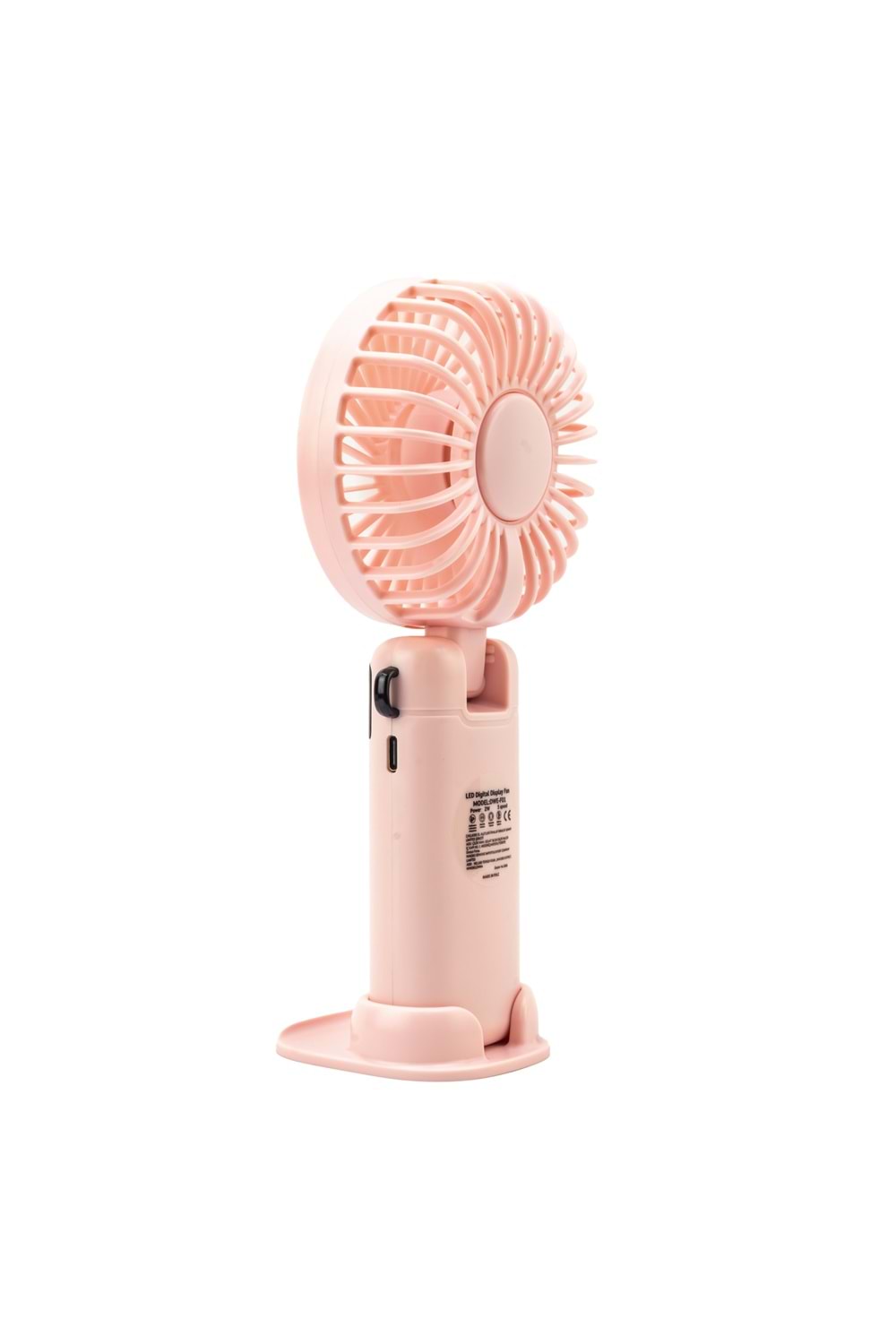 Led Göstergeli El Fanı PEMBE