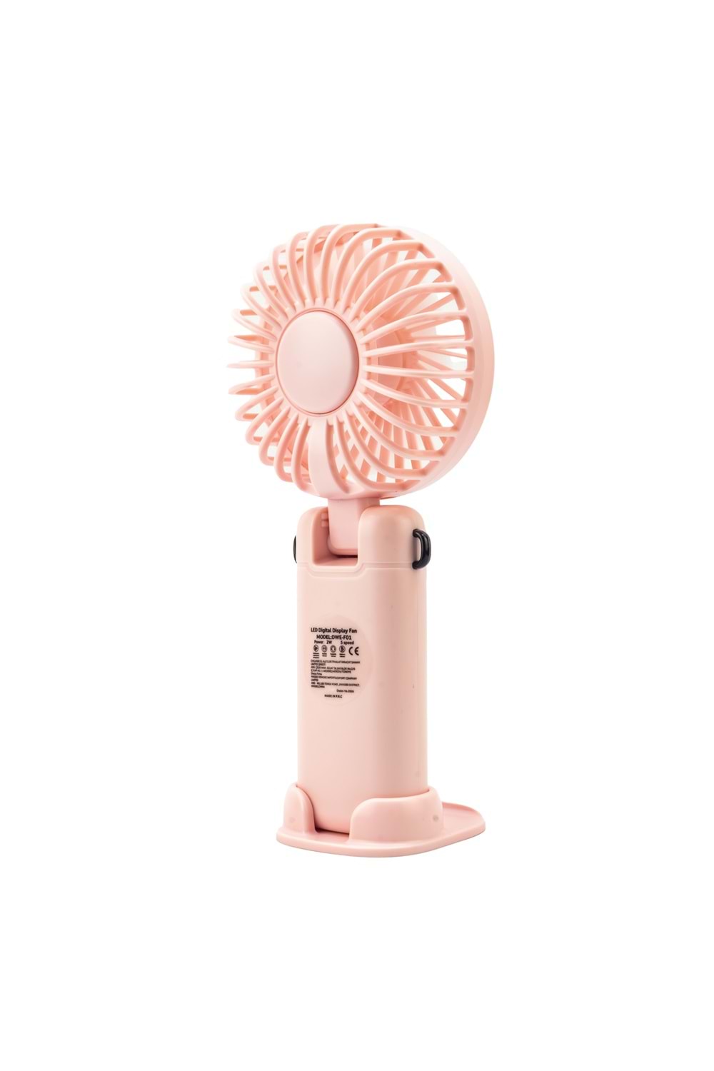 Led Göstergeli El Fanı PEMBE