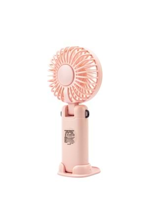Led Göstergeli El Fanı PEMBE
