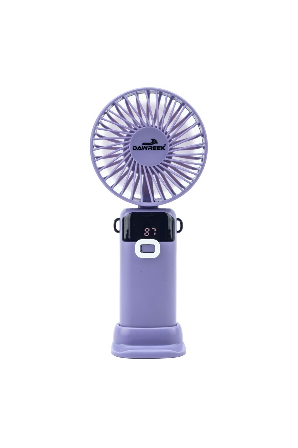 Led Göstergeli El Fanı MAVİ (MOR)