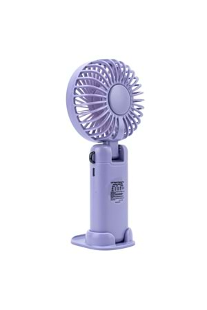 Led Göstergeli El Fanı MAVİ (MOR)