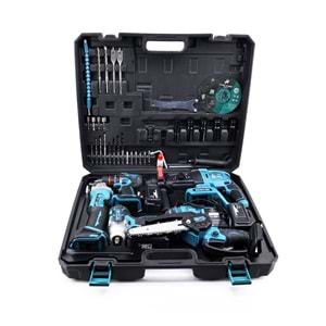 CHELİKBEİ Beşli Set MK350 (Budama testeresi 10mm Ç.MANDREN+S.SIKMA+Ş.SPRAL+Ş.HİLTİ)