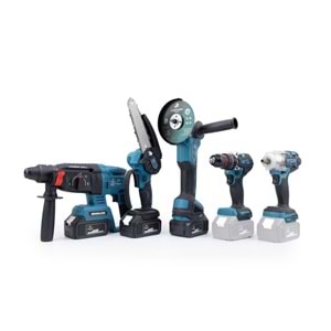 CHELİKBEİ Beşli Set MK350 (Budama testeresi 10mm Ç.MANDREN+S.SIKMA+Ş.SPRAL+Ş.HİLTİ)