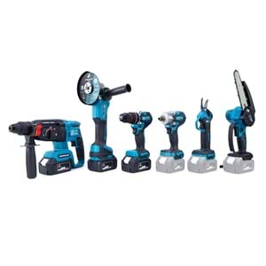 CHELIKBEI ALTILI SET (Budama testeresi +Bağ makası + 13mm Ç.MANDREN+S.SIKMA+Ş.SPRAL+Ş.HİLTİ)