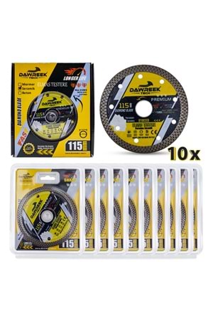 115mm Premium Sürekli Çember Elmas Testere Seramik