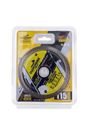 115mm Premium Sürekli Çember Elmas Testere Seramik