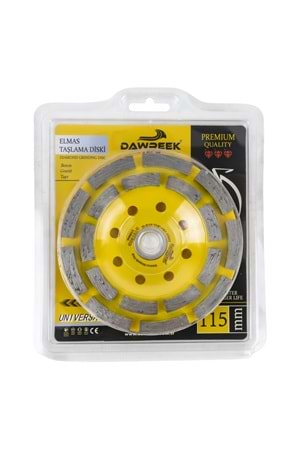115mm Segmentli Turbo Elmas Taşlama Diski