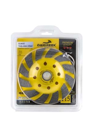 115mm Kalın Turbo Elmas Taşlama Diski