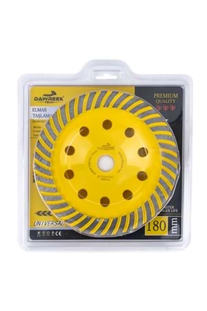 180mm İnce Turbo Elmas Taşlama Diski