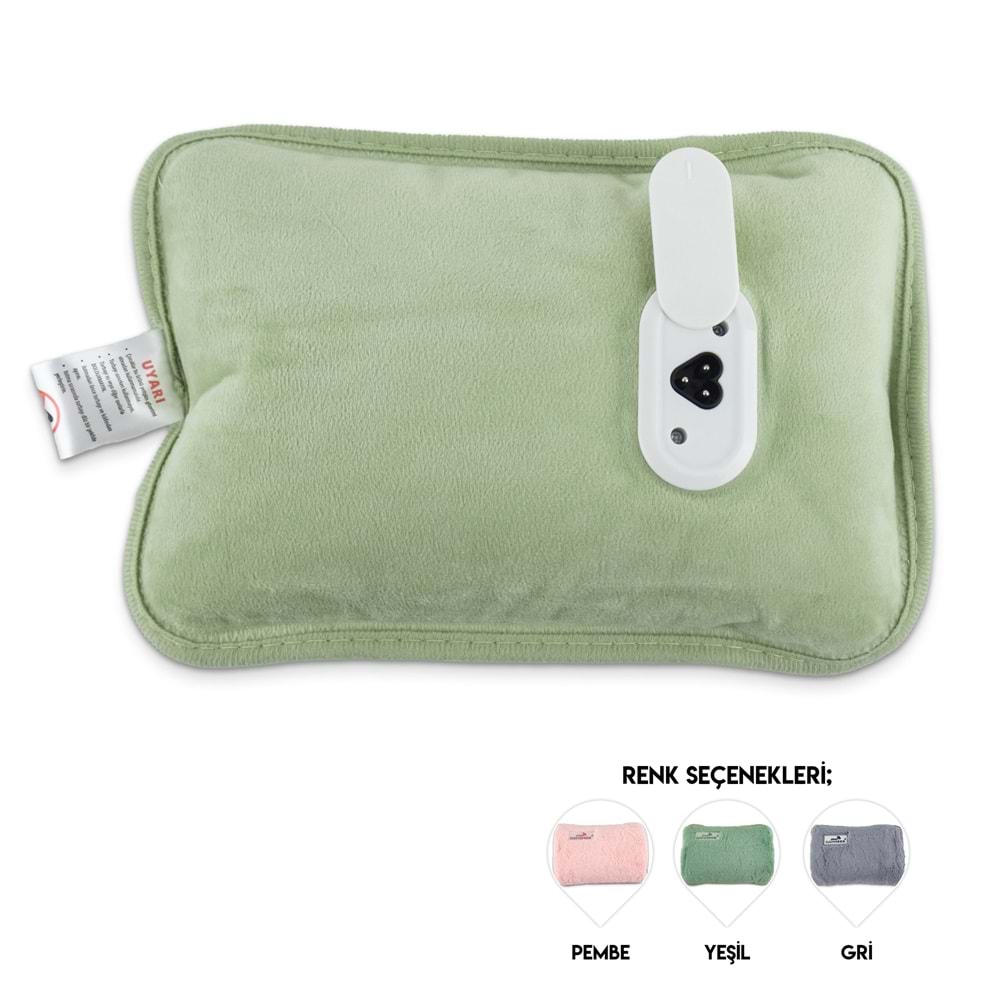 ELEKTRİKLİ SICAK SU TORBASI PİNK