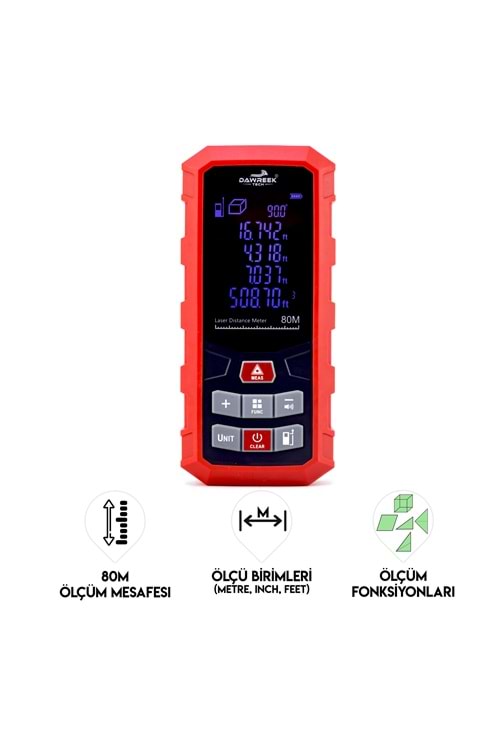 Mesafe Ölçer H01 RED