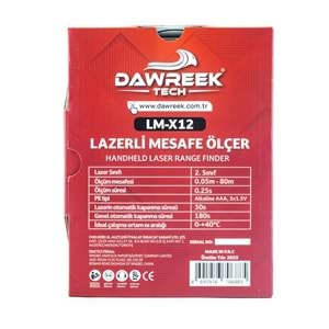 MESAFE ÖLÇER H01 RED