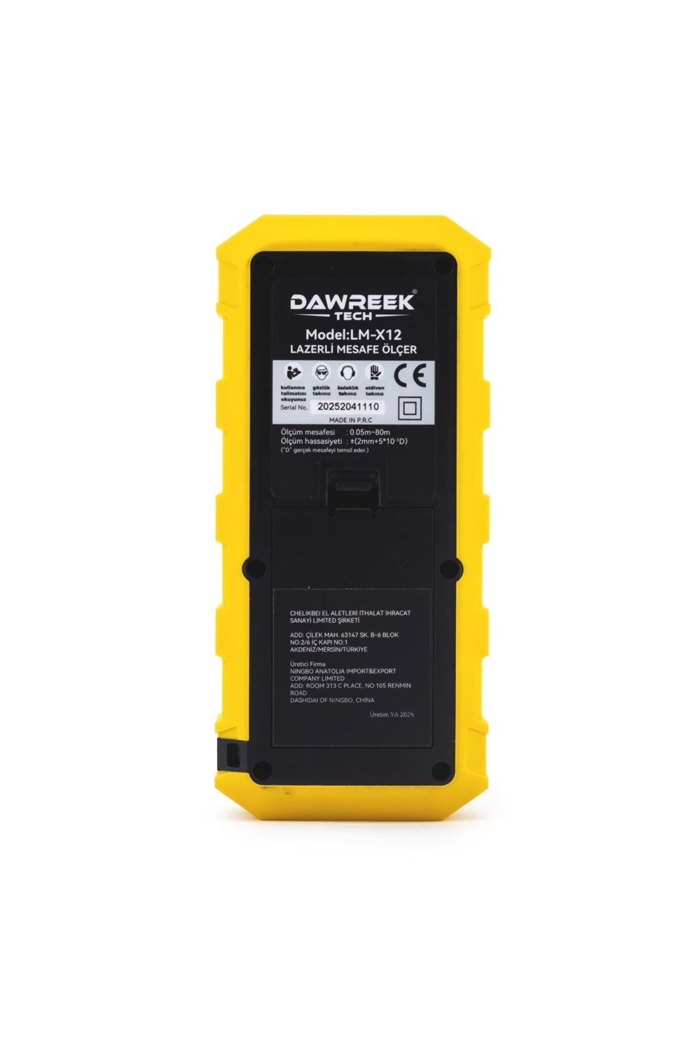Mesafe Ölçer H01 YELLOW