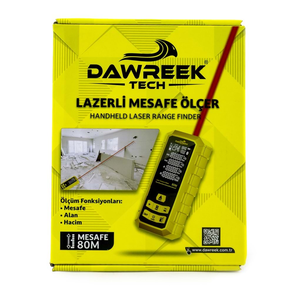 MESAFE ÖLÇER H01 YELLOW