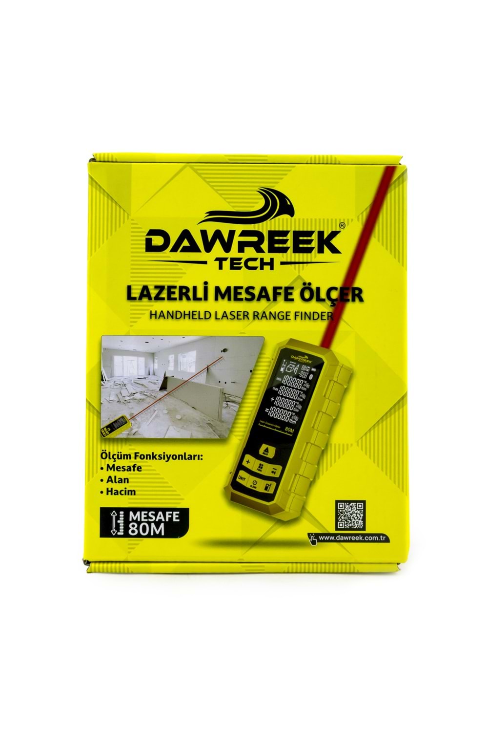 Mesafe Ölçer H01 YELLOW