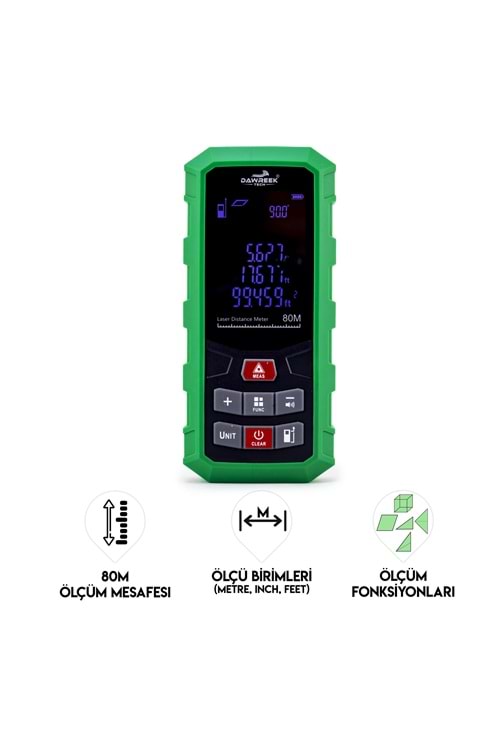Mesafe Ölçer H01 GREEN