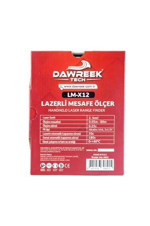 Mesafe Ölçer E40 RED