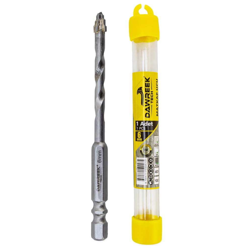 Çok Amaçlı Multi Matkap Ucu 6MM